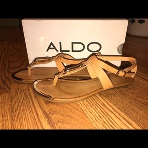 Aldo Sandals -Tan - Size 7